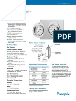 Pressure Gauges: For Panel Builders PBG Series