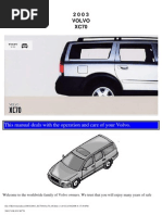 VOLVO XC70 2003 User Manual