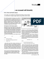 Caliper Effects On Density: Wound Roll