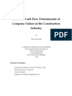 Financial Cash Flow Determinants of Company Failure in The Construction Industry (PDFDrive) PDF