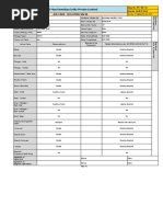 EFCO Maschinenbau India Private Limited: Job Card - Isolation Valve