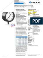 Type 1279 Duragauge Pressure Gauge Available With Performance Option