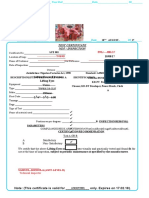 Test Certificate NDT / Inspection: - YOKRI