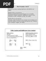 Micro Economics Part II