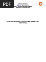 Piping and Instrumentation Diagram Fundamentals Guide Manual