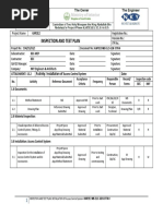 Inspection and Test Plan: Project Name