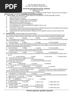 Summative Exam Diss 2nd Quarter 4