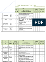 Risk Assessment of Flag Poles