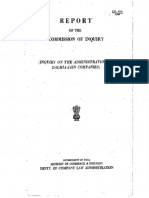 18-Tendolkar Committee Report of The Commission of Inquiry On The Administration of Dalmia - Jain Companies