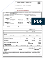 Larsen & Toubro Limited, Construction.: Bill Summary - E8419FBL6000122 WOM