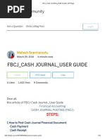 FBCJ - CASH JOURNAL - USER GUIDE - SAP Blogs