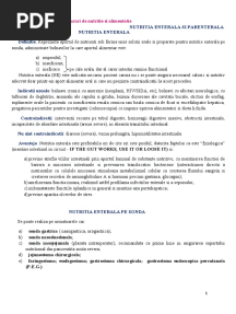 Nutritie Si Dietetica Nutritie Enterala Si Parenterala