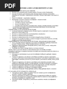 Curs Metodica Educatori Definitivat 2021
