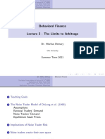 Lecture 3 Behavioral Finance