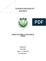 Code of Criminal Procedure 1973, Assignment: Submitted By-Gufran Khan Roll No - 17 (16BLW018) Year Self-Finance