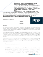 34 Emilio A Gonzales III Vs Office of The President Acting Through and Represented by Executive Secretary Paquito N Ochoa JR Et Al