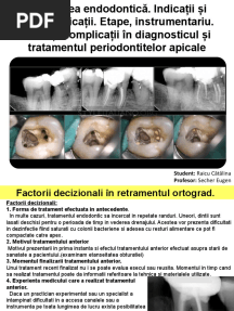 10 Retratarea Endodontică