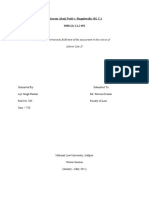 Balaram Abaji Patil v. Ragojiwalla (M. C.) Case Analysis