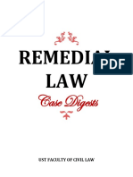 RemedialLaw CaseDigests 2019