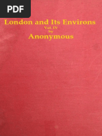 London and Its Environs Described Vol. 4 of 6