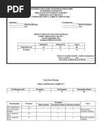 Plan de Lunga Durata Clasa 3