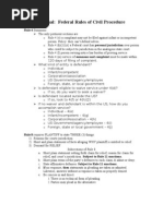 Arsenal: Federal Rules of Civil Procedure: Rule 4 Summons