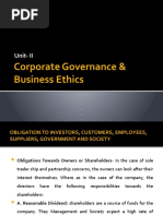 5 - Corporate Governance, Unit - II, Lectures-10 - 15