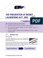 The Prevention of Money Laundering Act, 2002: Learning Outcomes