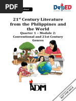 21st Century Lit Q1 Module2 Edited