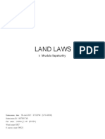 Land Laws Mrudula Ilapakurthy Sem Ix 2016062 Researchpaper