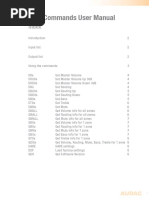 MTX Commands User Manual: Index