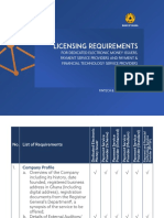 Licensing Requirements For EMI and PSP Latest