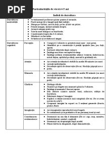 Particularităţile de Vârstă