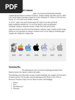 Introduction of Apple Company