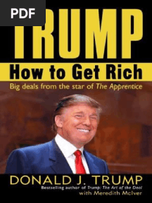 Trump Comment Devenir Riche Par Donald J. Trump
