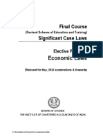 6D Economic Laws Significant Case Laws