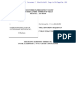 Apple Inc., Plaintiff, v. Telefonaktiebolaget LM Ericsson and Ericsson Inc., Defendants. Civil Action No. 2:21-cv-00460-JRG