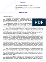 Plaintiff-Appellee Accused-Appellant: People of The Philippines, - Florante Ela