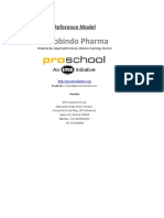 Aurobindo Pharma: Reference Model