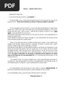 Discurs Sfarsit de An!