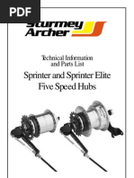 Sturmey Archer Hub Technical