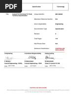 Komati PS Pilot Solar PV Plant Technical Specification