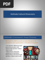 Hofstede Dimensions