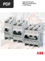 Range: High Performance Main Circuit Breakers S 700