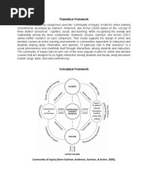 Theoretical & Conceptual Framework