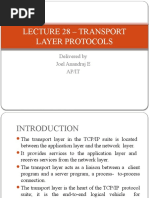 Lecture 28 - Transport Layer Protocols-Joel-Pc