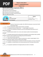 Activity 3 On Practical Research 2 For Week 5 and Week 6 (2021-2022)