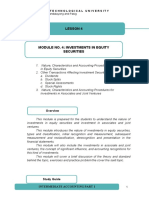 AC7&8 Module 4 Investments in Equity Securities