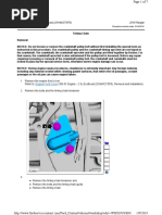 303-01 - 2.3L EcoBoost - Removal and Installation - Timing Chain