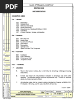 Saudi Arabian Oil Company: SECTION 13300 Instrumentation